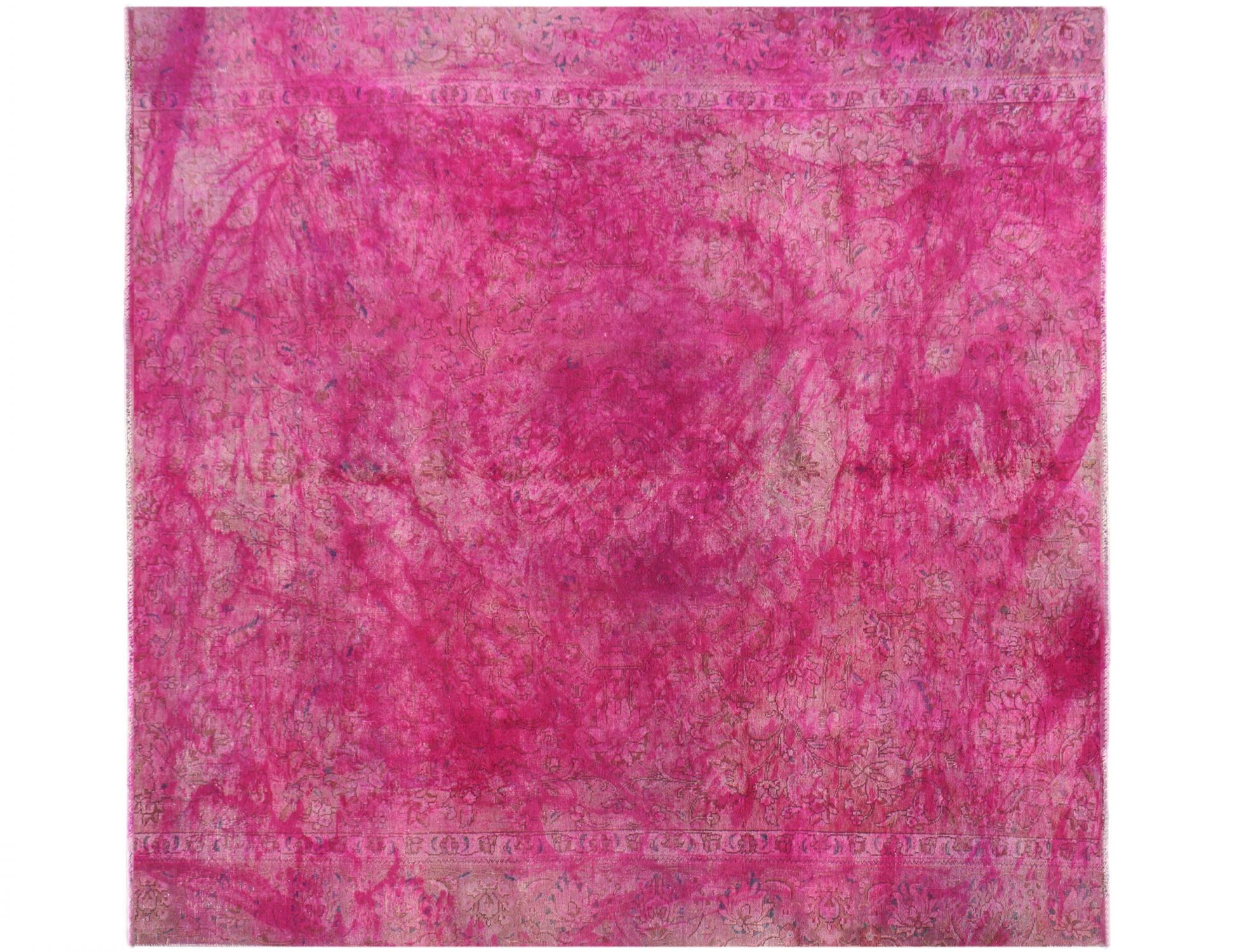 Tappeto Vintage  rosa <br/>262 x 262 cm