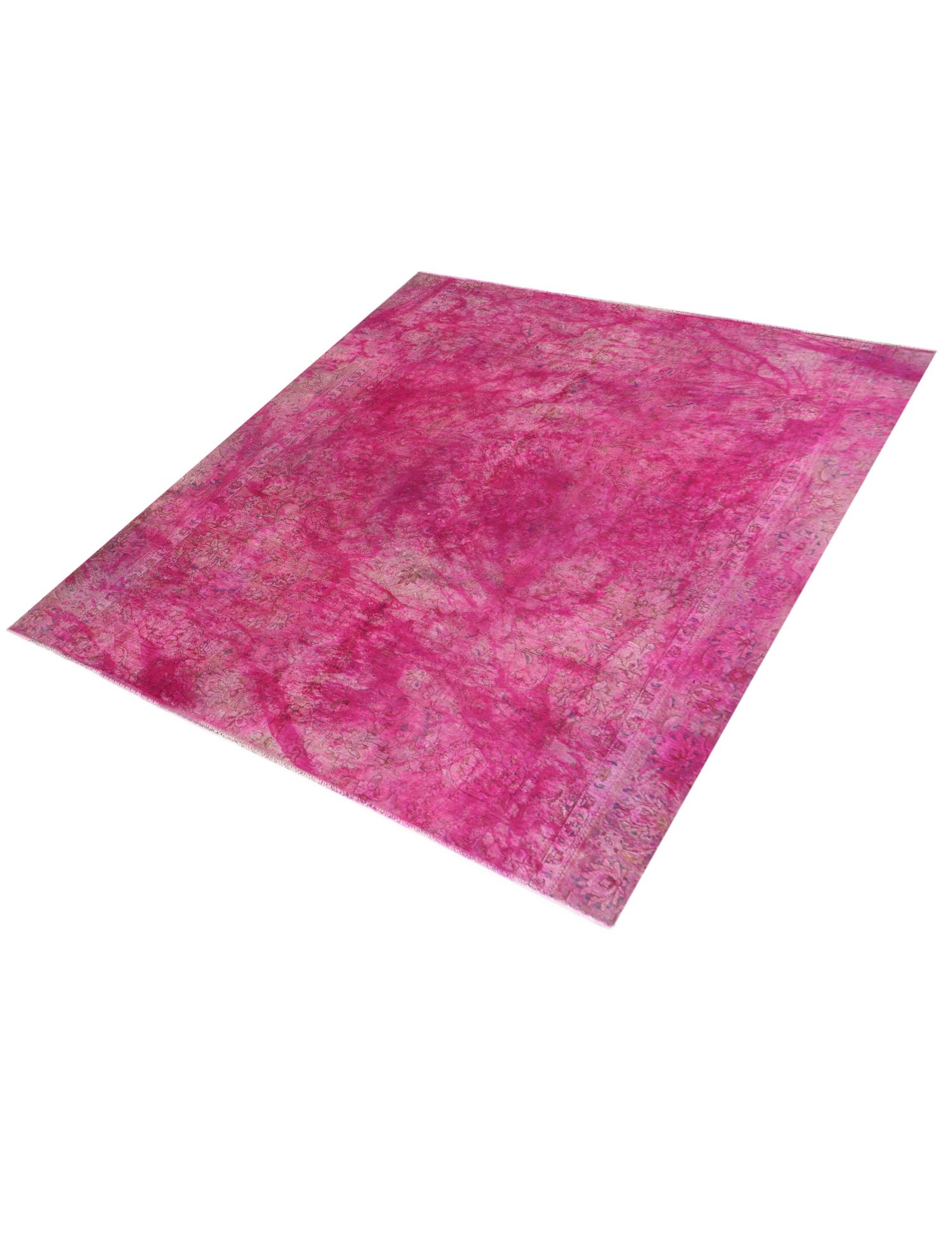 Vintage Perserteppich  rosa <br/>262 x 262 cm