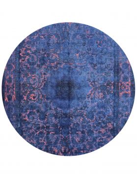 Tappeto Vintage  blu <br/>289 x 289 cm