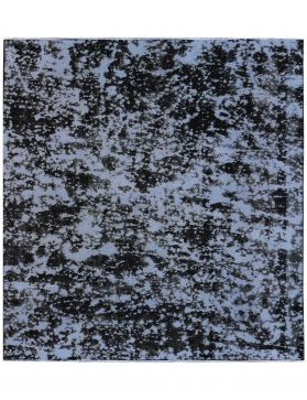 Alfombra Vintage 195 x 195 negro