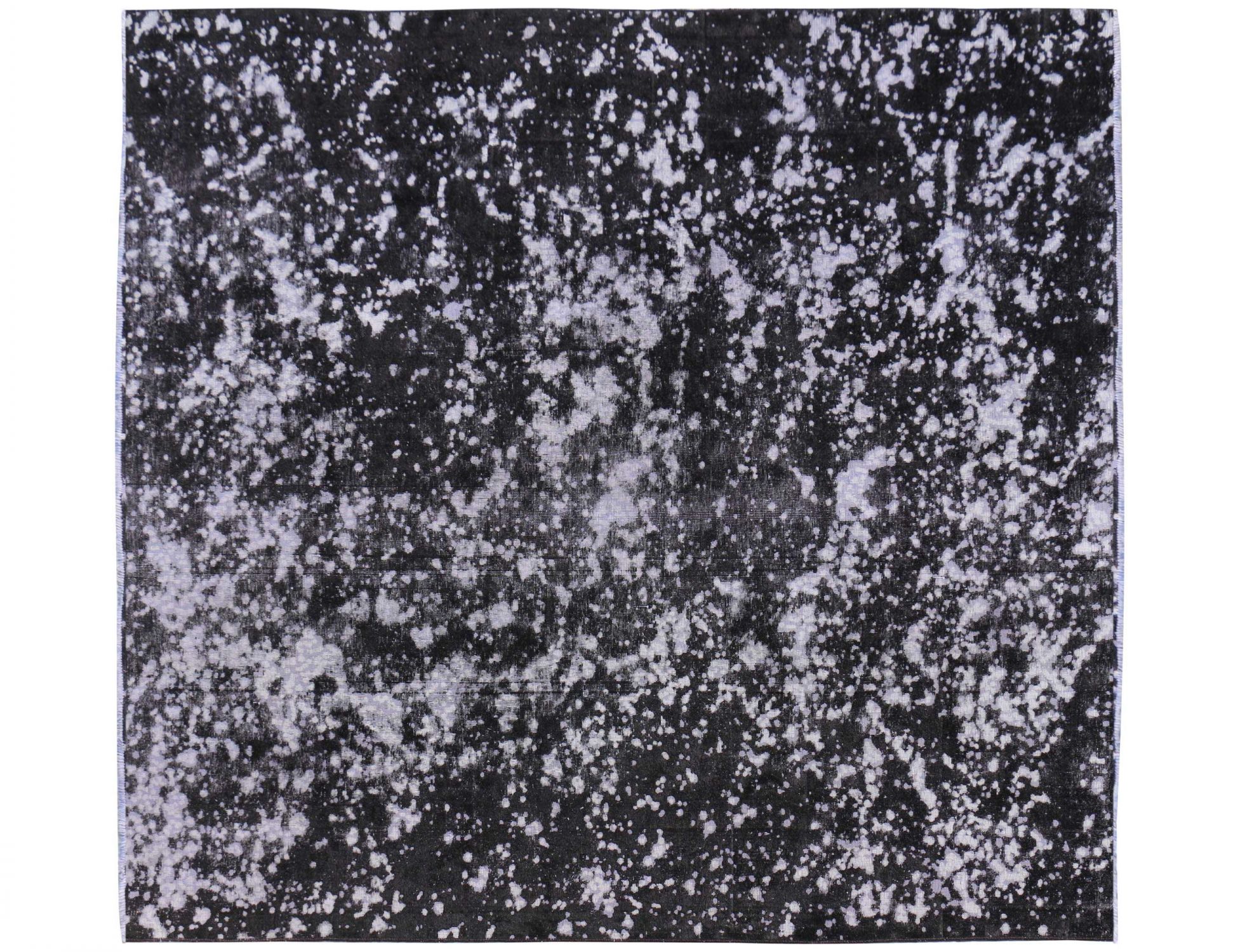 Tappeto Vintage  nero <br/>232 x 232 cm