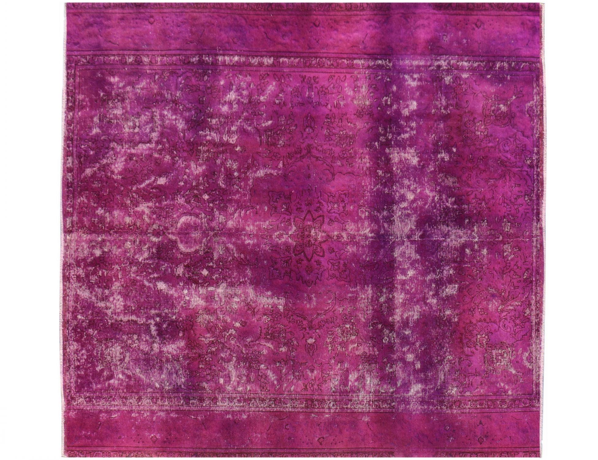 Tappeto Vintage  viola <br/>284 x 284 cm