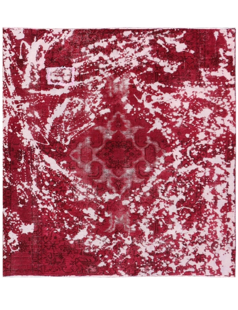 Rosso Persiano Tappeto Vintage 203 x 203 cm