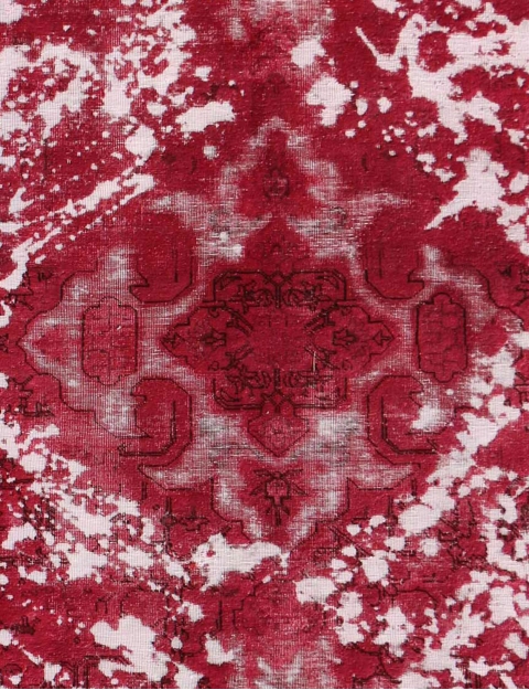 Rosso Persiano Tappeto Vintage 203 x 203 cm - view 3
