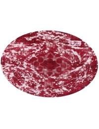 Rojo Persa Alfombra vintage 203 x 203 cm - view 1