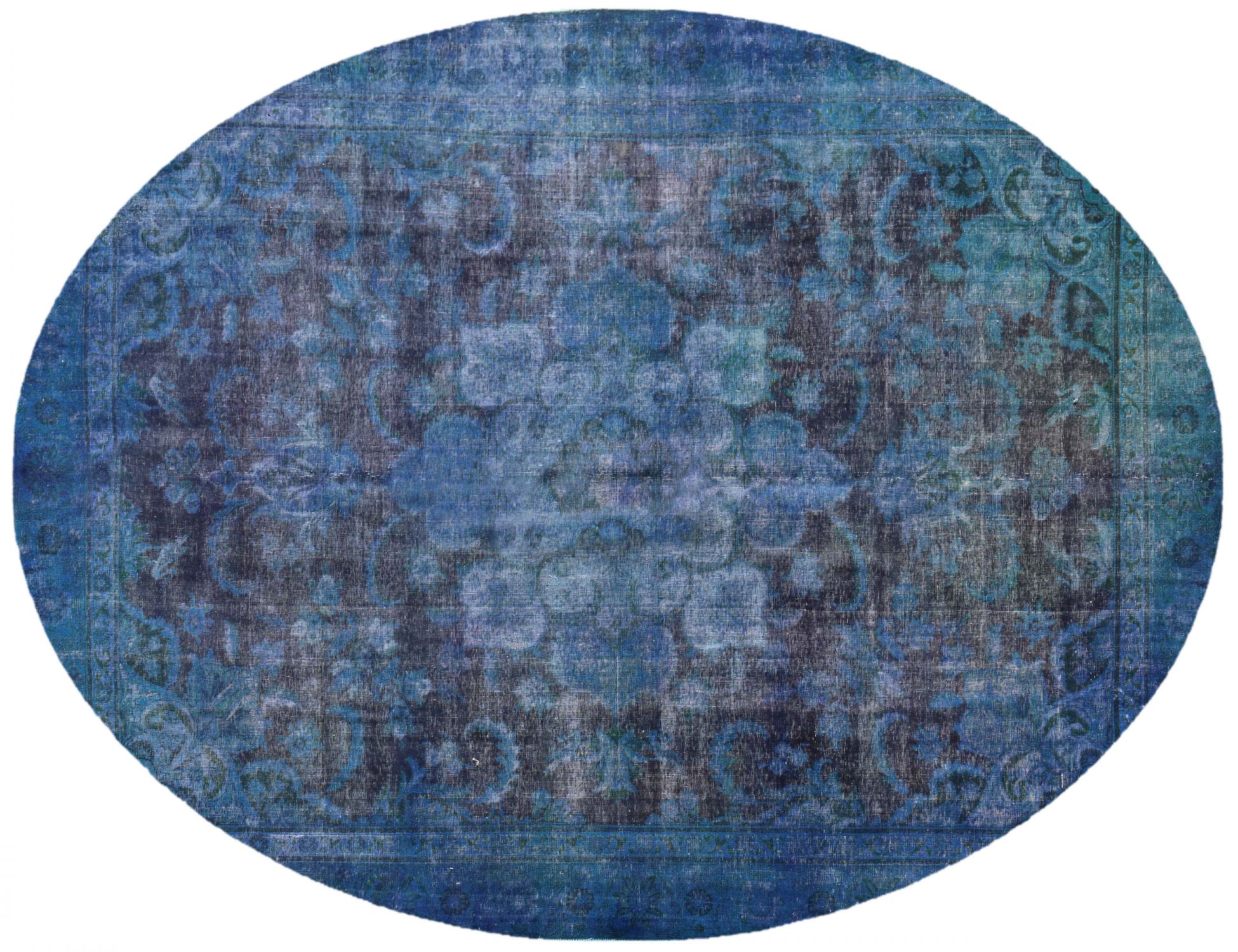 Tappeto Vintage  blu <br/>386 x 287 cm