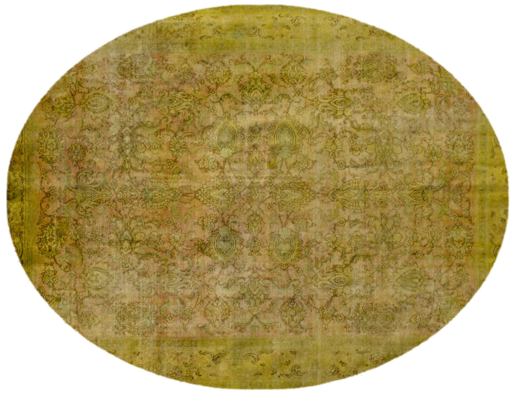 Vintage Teppich  gelb <br/>375 x 295 cm