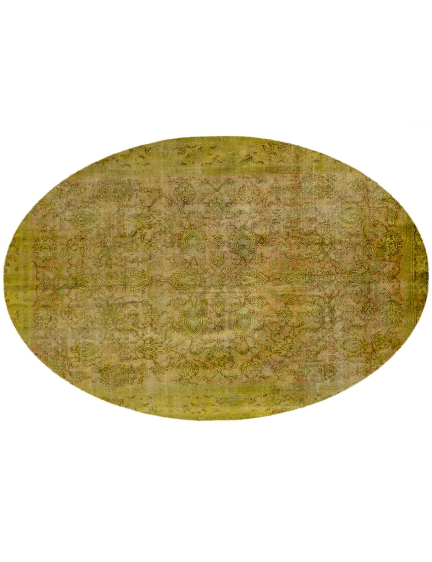 Vintage Teppich  gelb <br/>375 x 295 cm
