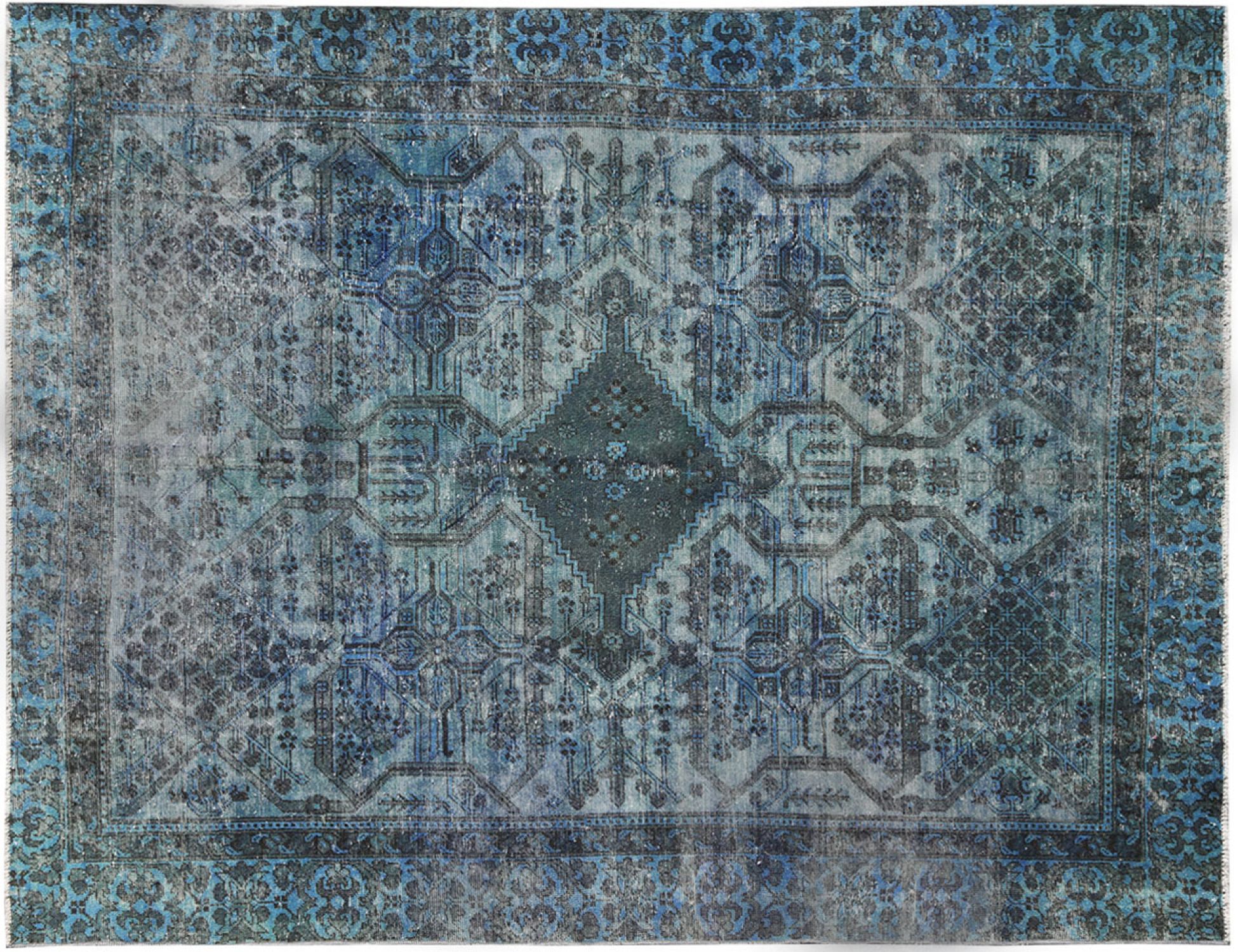 Tappeto Vintage  blu <br/>302 x 229 cm
