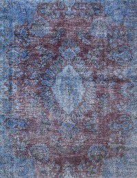 Blau Persien Vintage Teppich  470 x 342 cm
