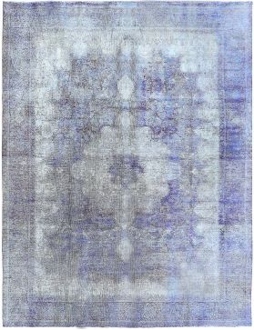 Vintage Teppich 387 x 284 blau