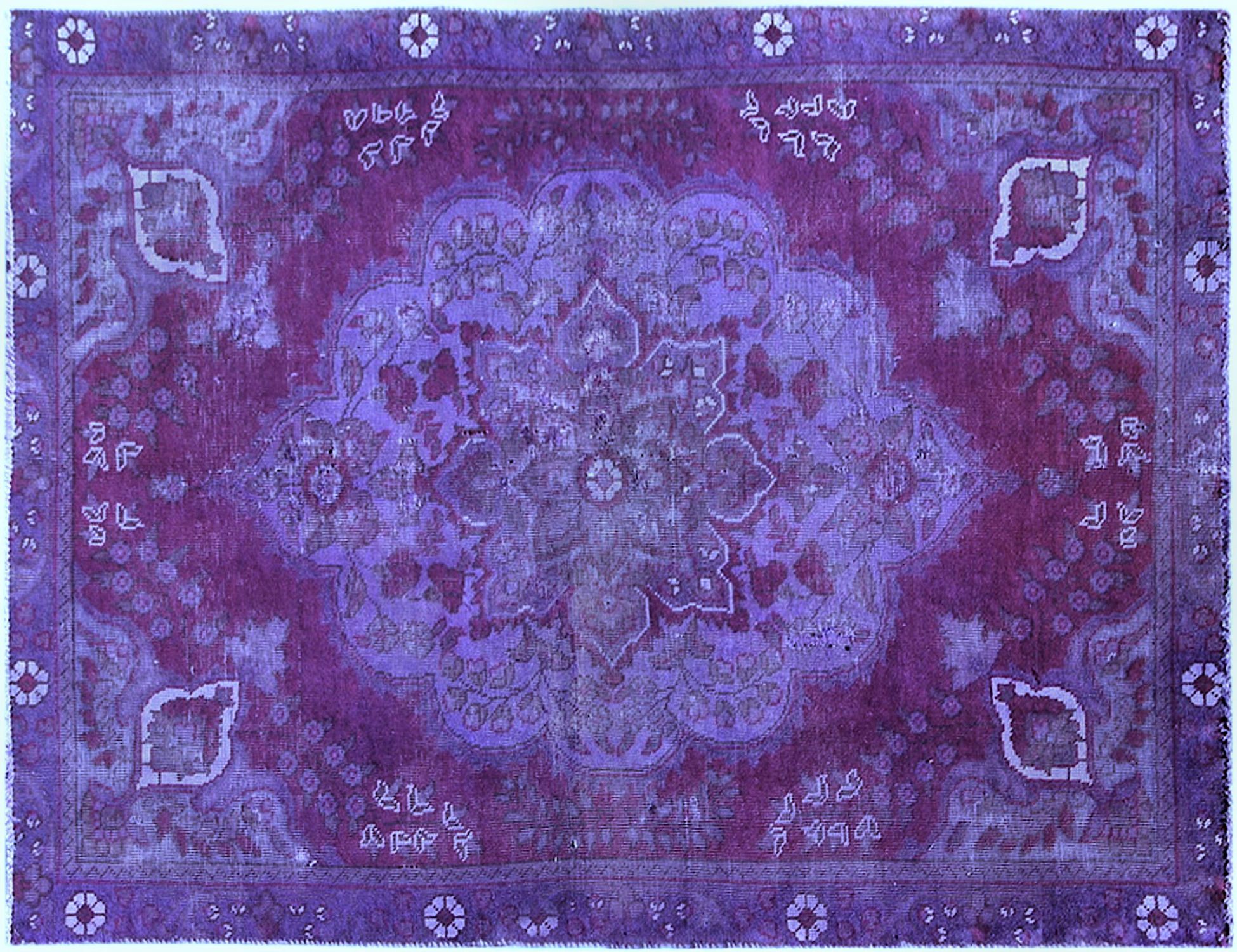Persisk Vintagetæppe  lilla <br/>180 x 125 cm