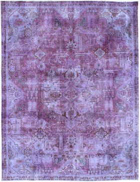 Persischer Vintage Teppich 330 x 220 lila