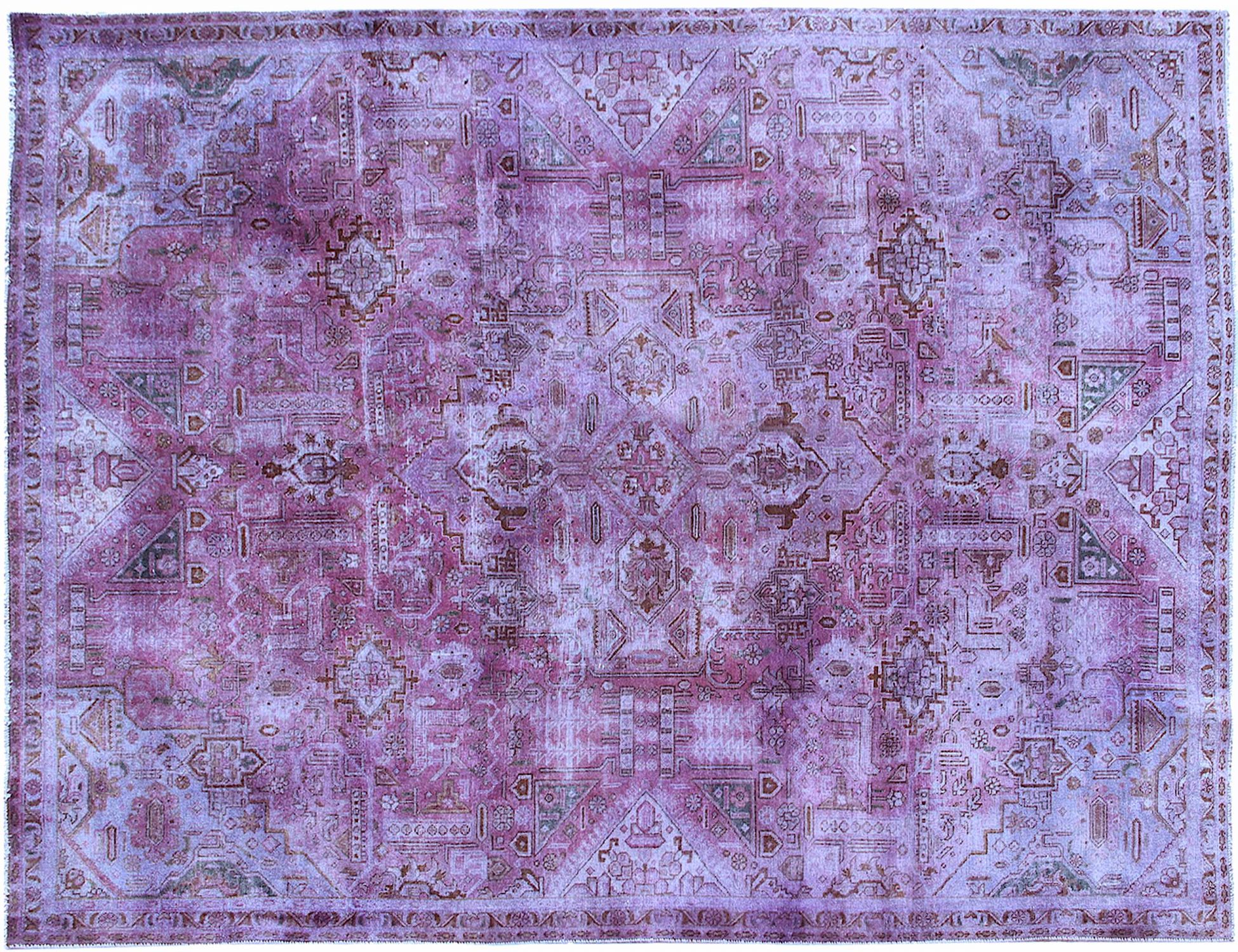 Persisk Vintagetæppe  lilla <br/>330 x 220 cm