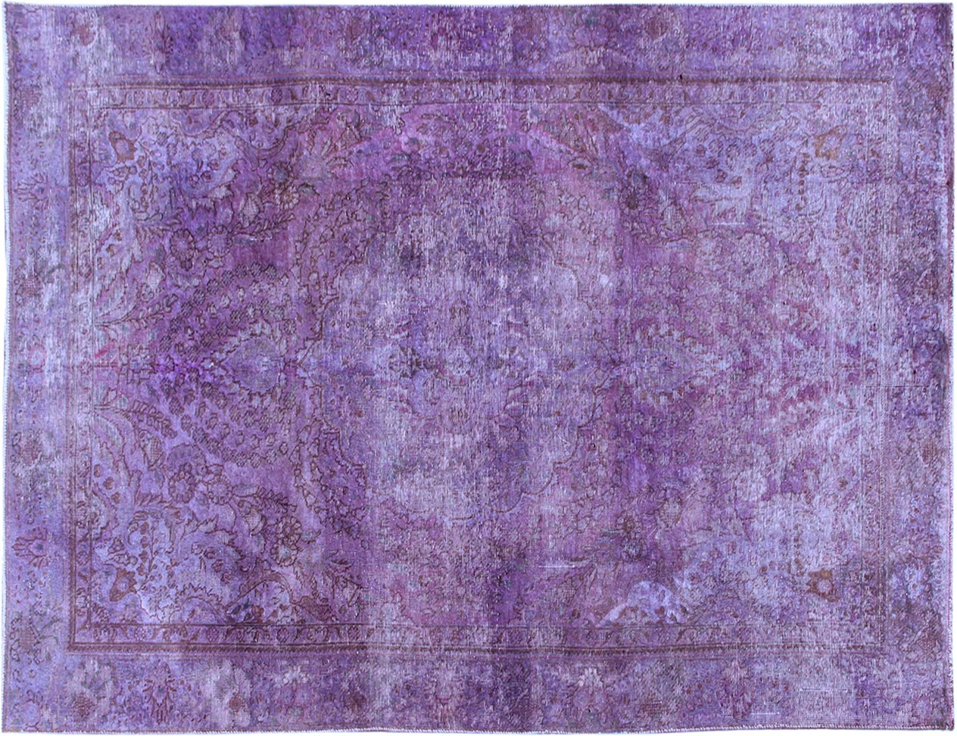 Tappeto vintage persiano  viola <br/>280 x 190 cm