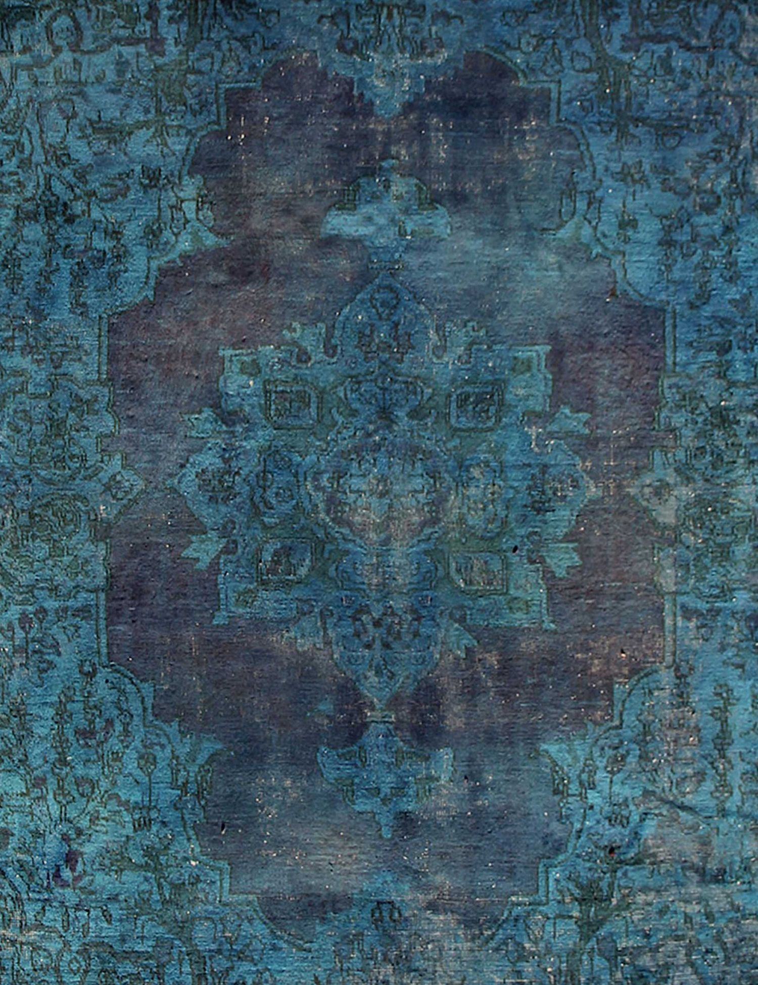 Alfombra persa vintage  turquesa <br/>330 x 255 cm