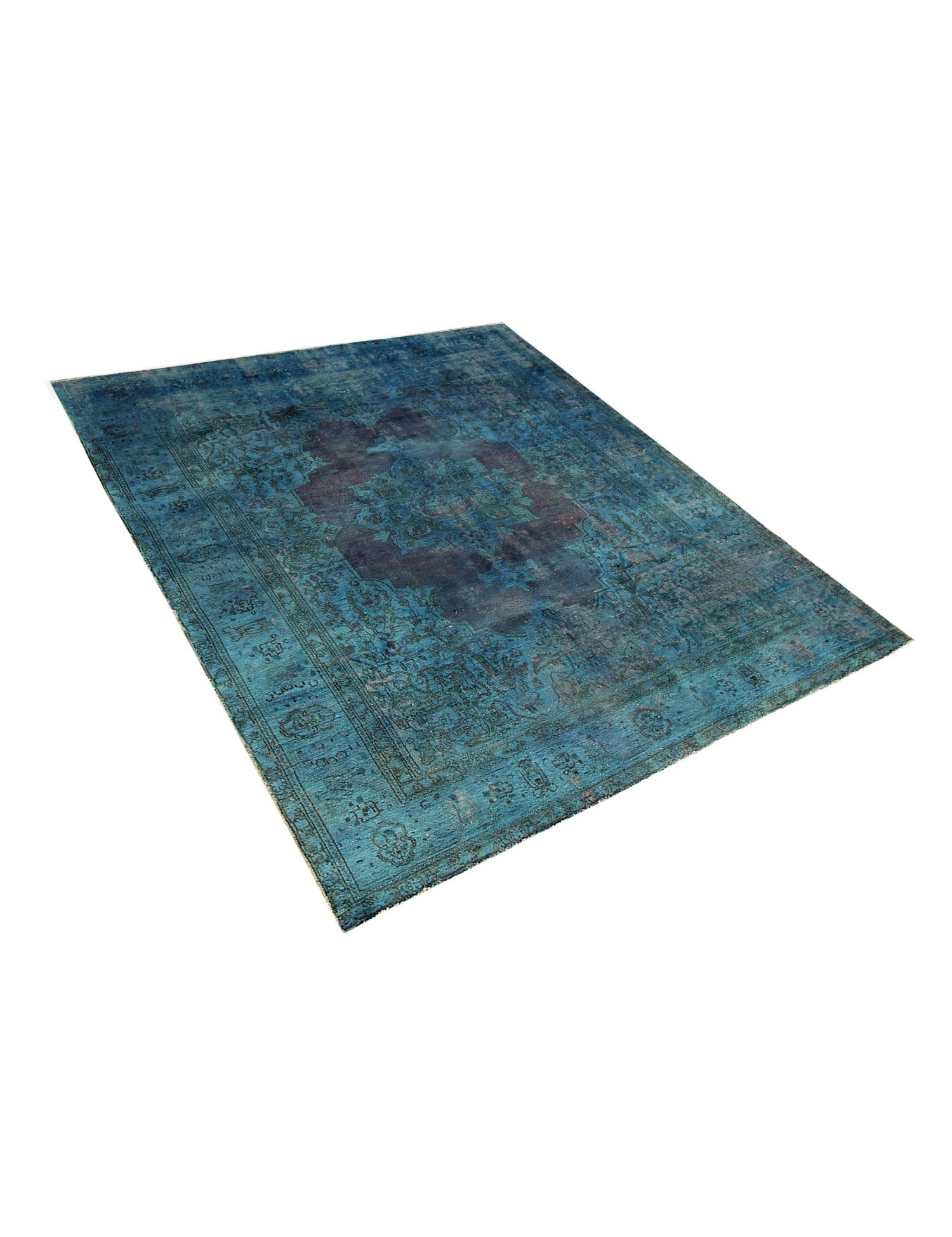 Tapis Persan vintage  turquoise <br/>330 x 255 cm