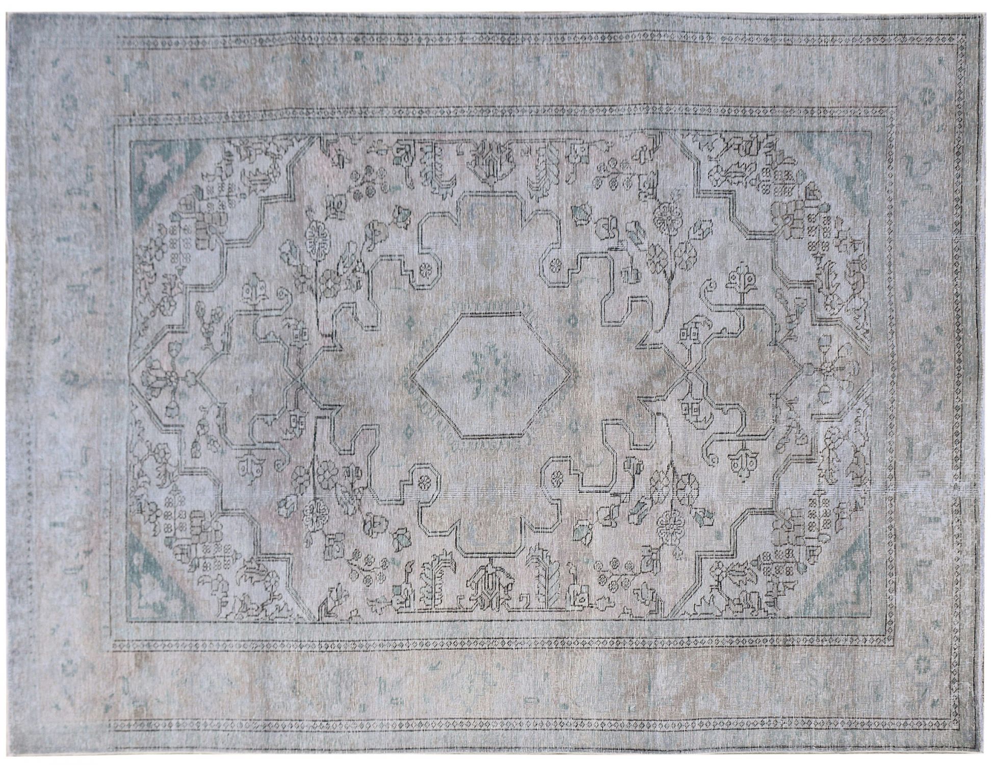 Vintage Carpet  grey <br/>287 x 190 cm