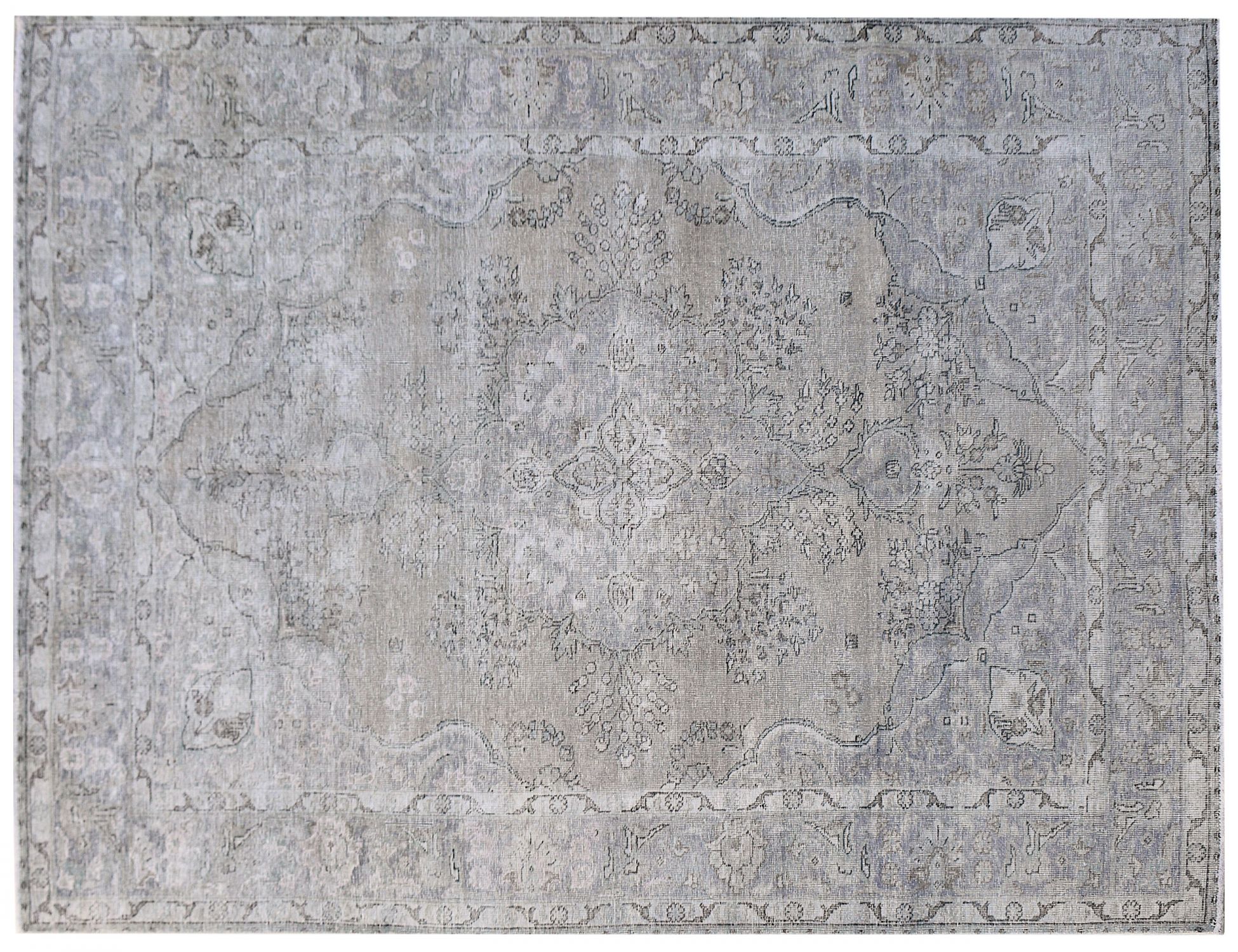 Vintage Tapijt  grijs <br/>297 x 197 cm
