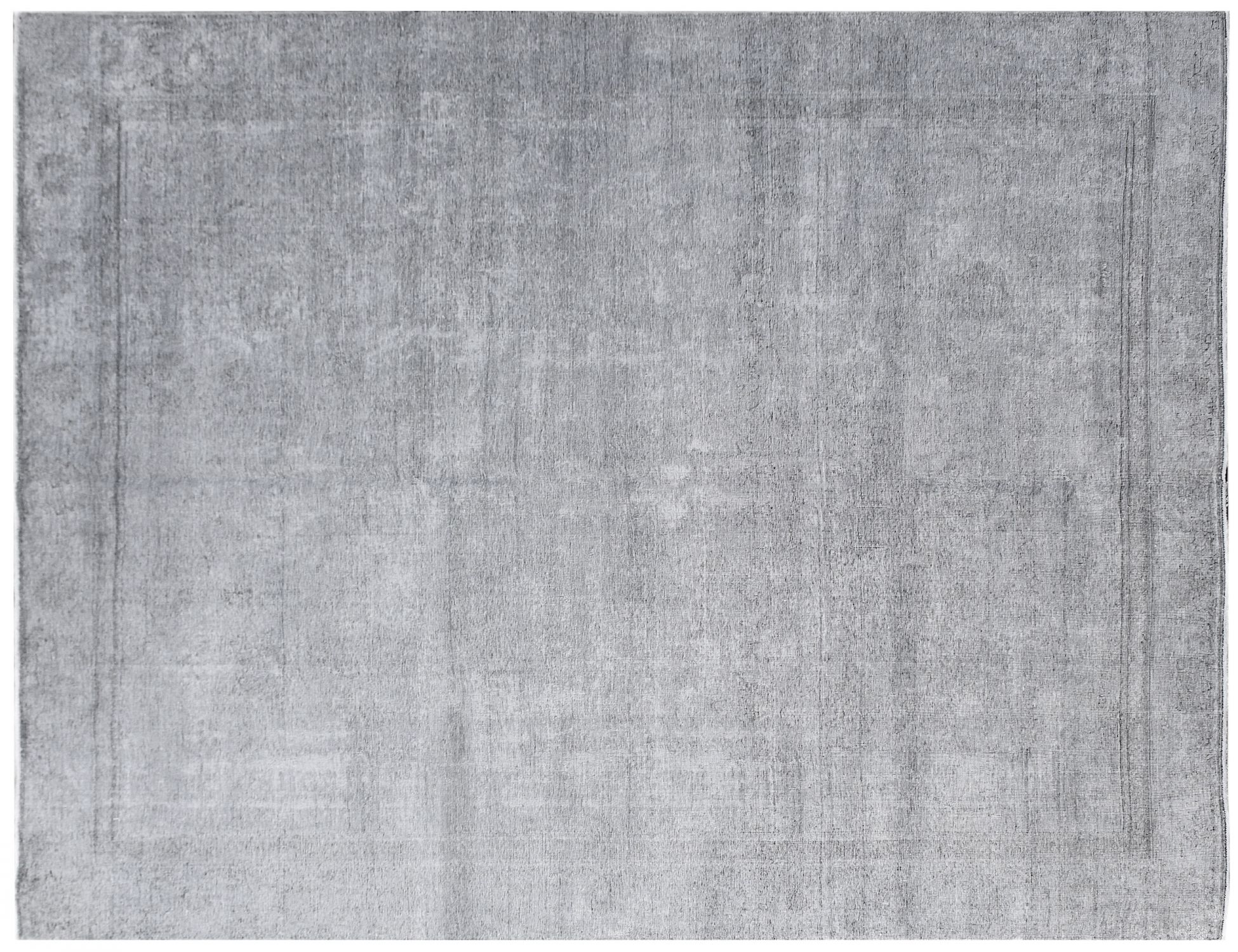 Vintage Teppich  grau  378 x 277 cm