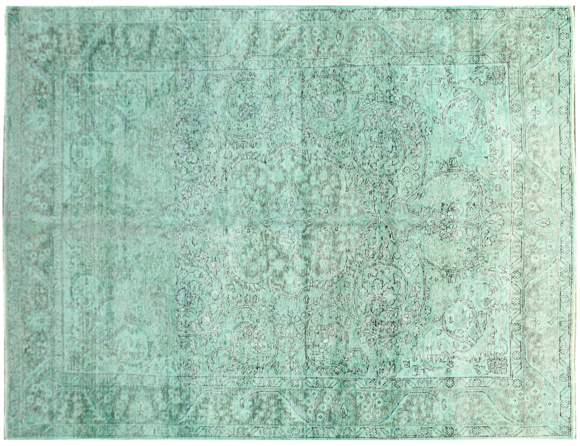 Vintage Carpet  green  <br/>291 x 197 cm