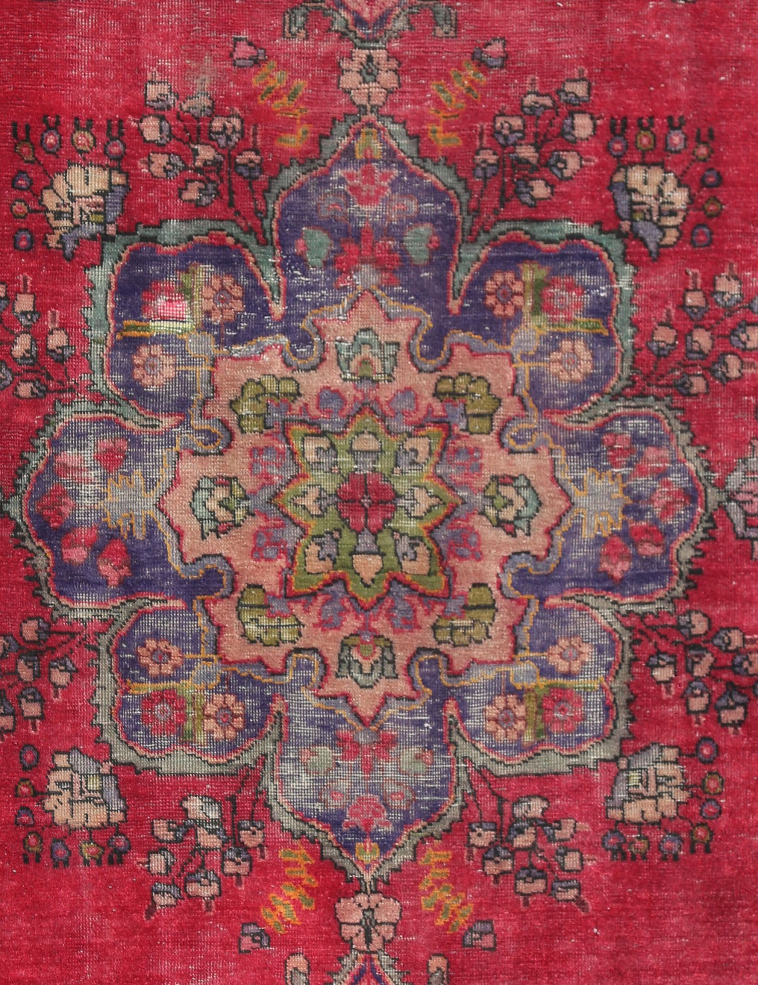 Stonewash  rot <br/>250 x 153 cm