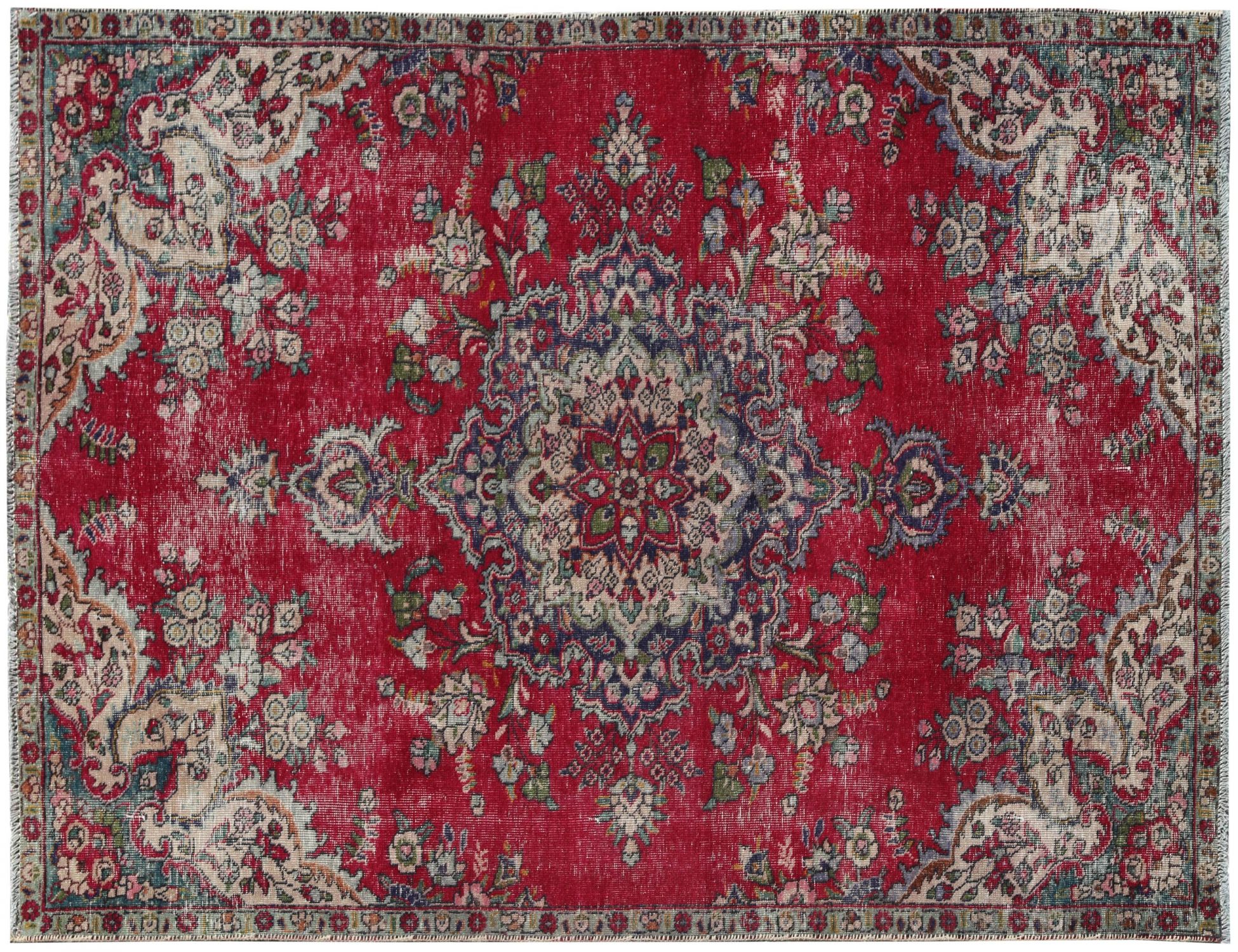 Tappeto Vintage  rosso <br/>240 x 156 cm