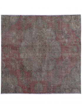 Square Vintage Carpet  grey <br/>209 x 170 cm