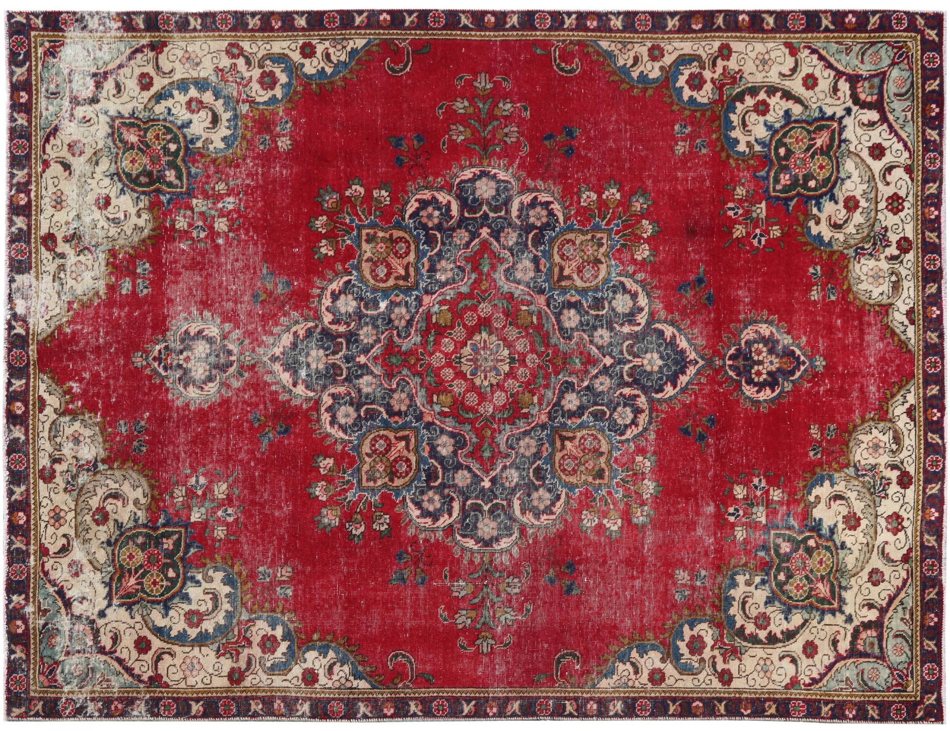 Vintage Teppe  rød <br/>314 x 223 cm