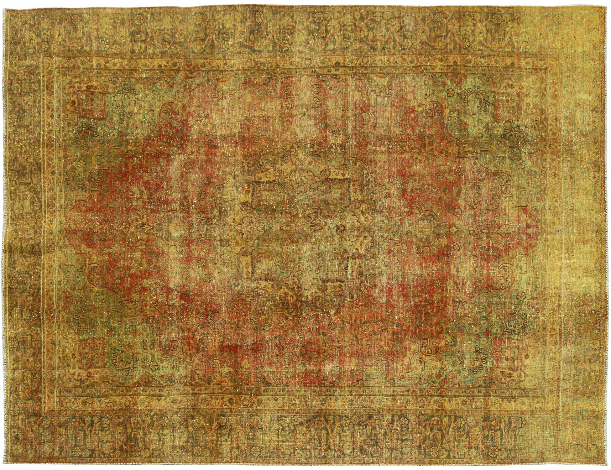 Tappeto Vintage  giallo <br/>364 x 264 cm