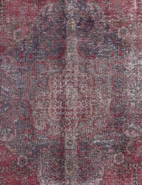 Lila Persien Vintage Teppich  296 x 160 cm