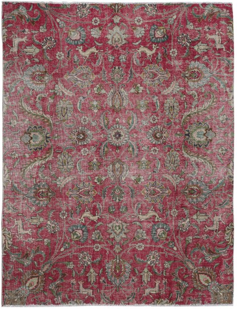 Rot Persien Stonewash 263 x 206 cm