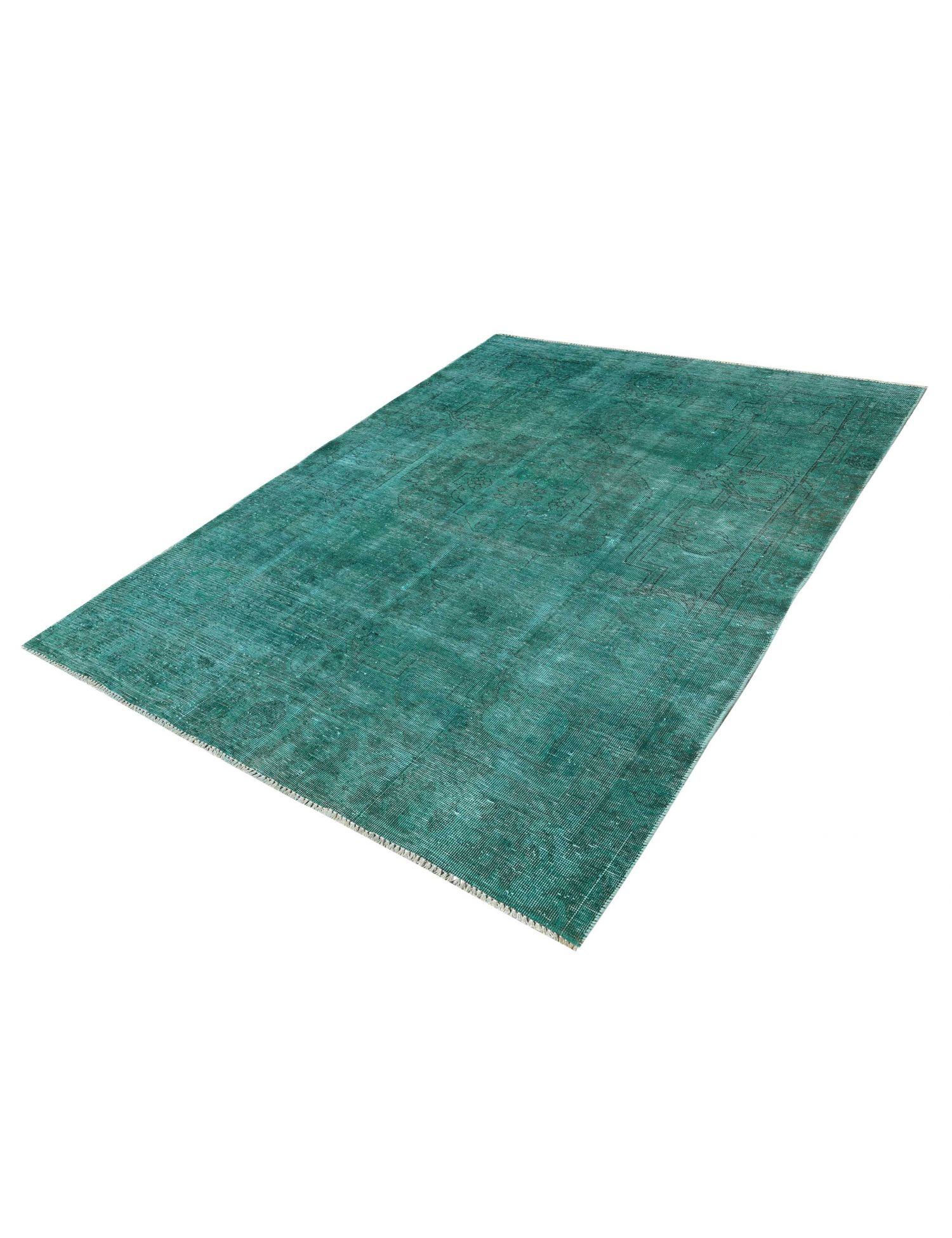 Overdyed Carpet  green  <br/>263 x 166 cm