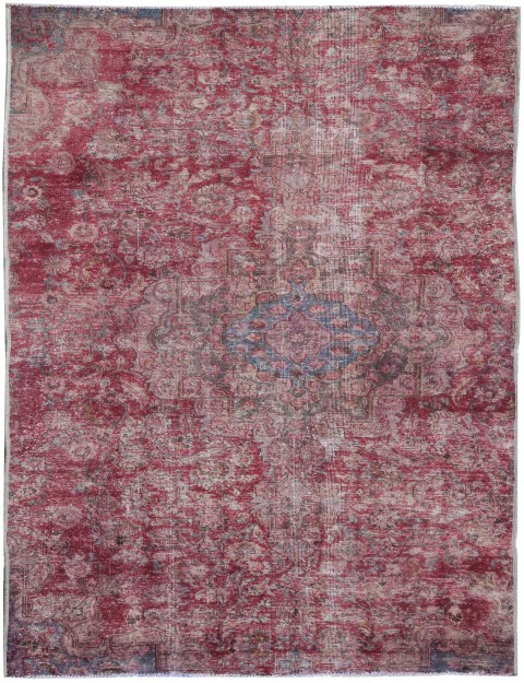 Lila Persien Vintage Teppich 244 x 137 cm