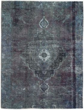 Vintage Tapis 287 x 202 bleu