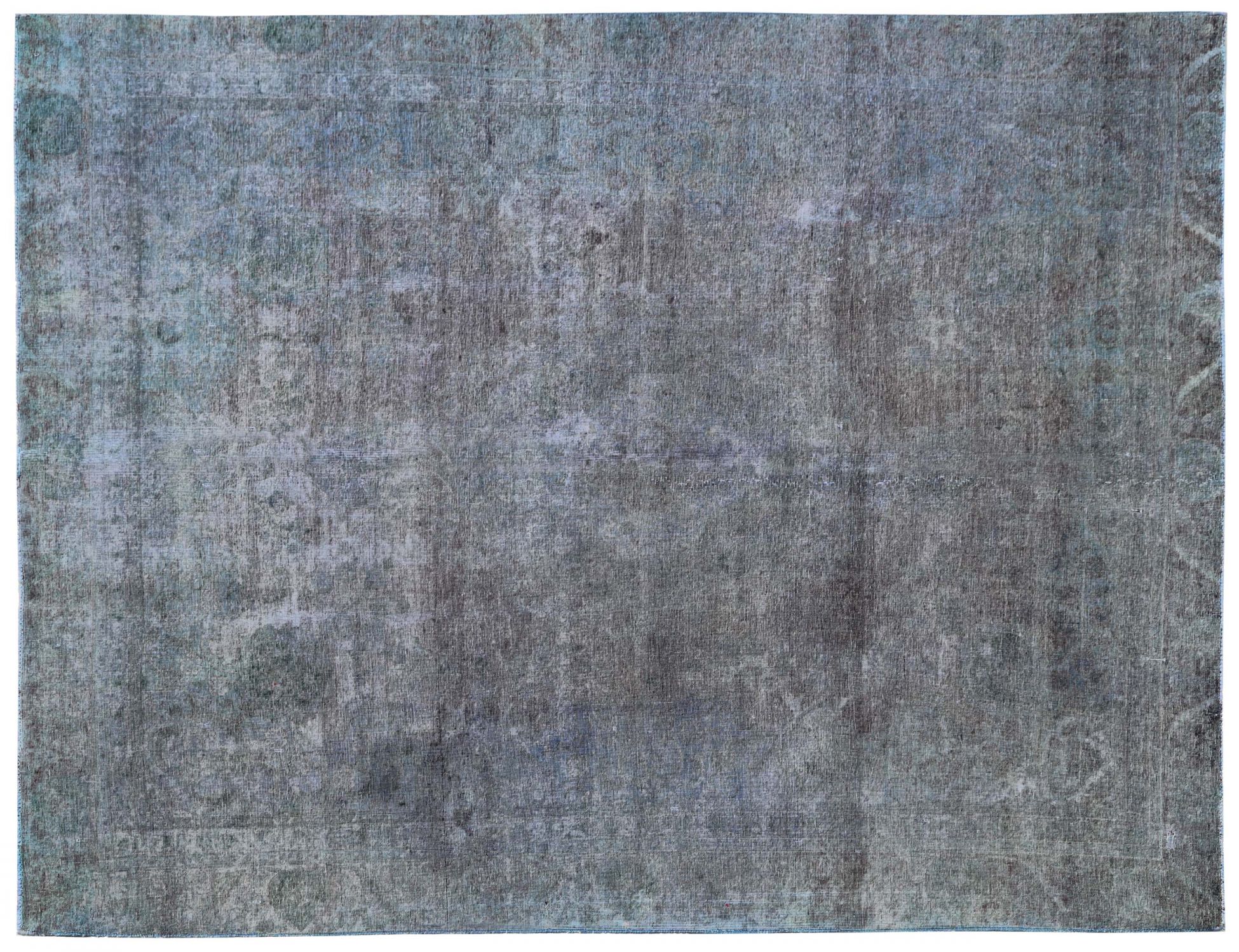 Vintage Teppich  blau  341 x 250 cm