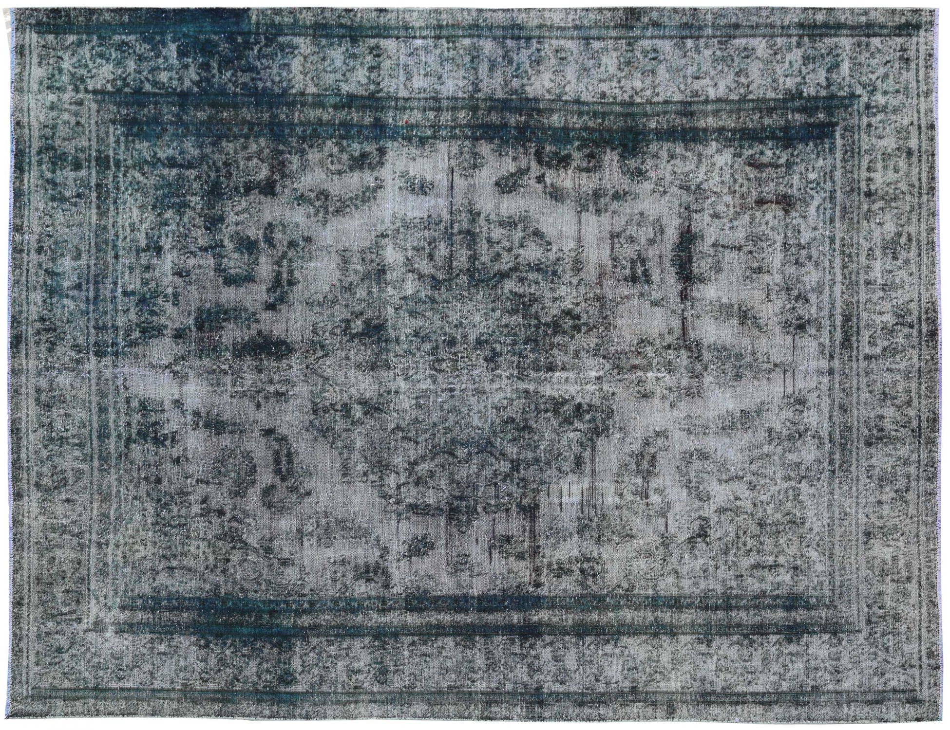 Vintage Teppich  blau <br/>370 x 270 cm