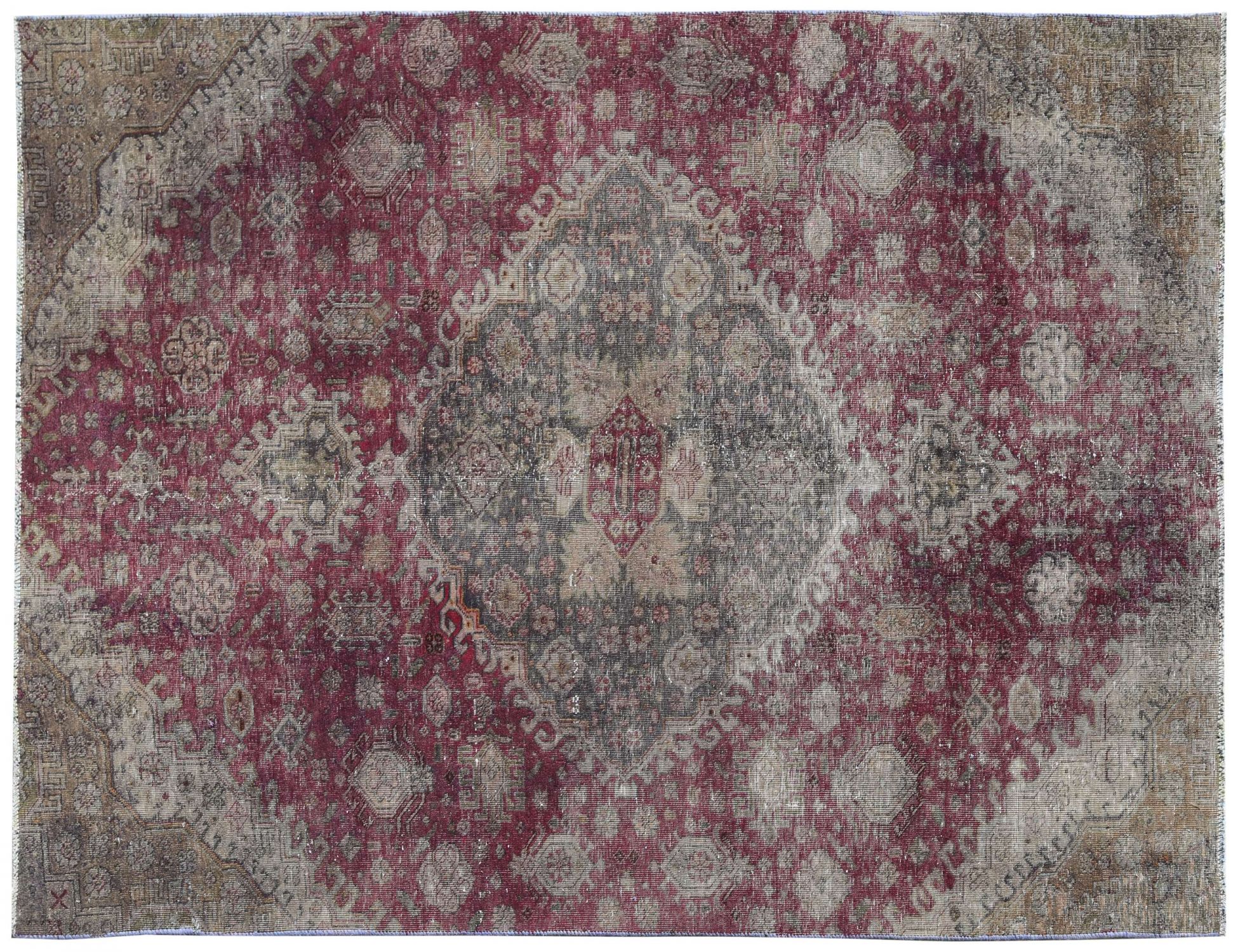 Tappeto Vintage  verde <br/>261 x 159 cm
