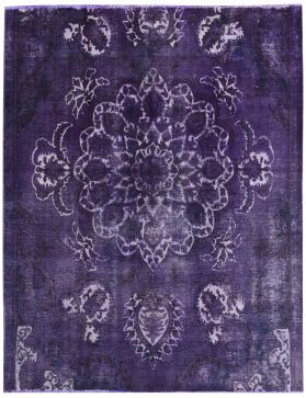 Square Vintage Carpet  purple  <br/>250 x 226 cm