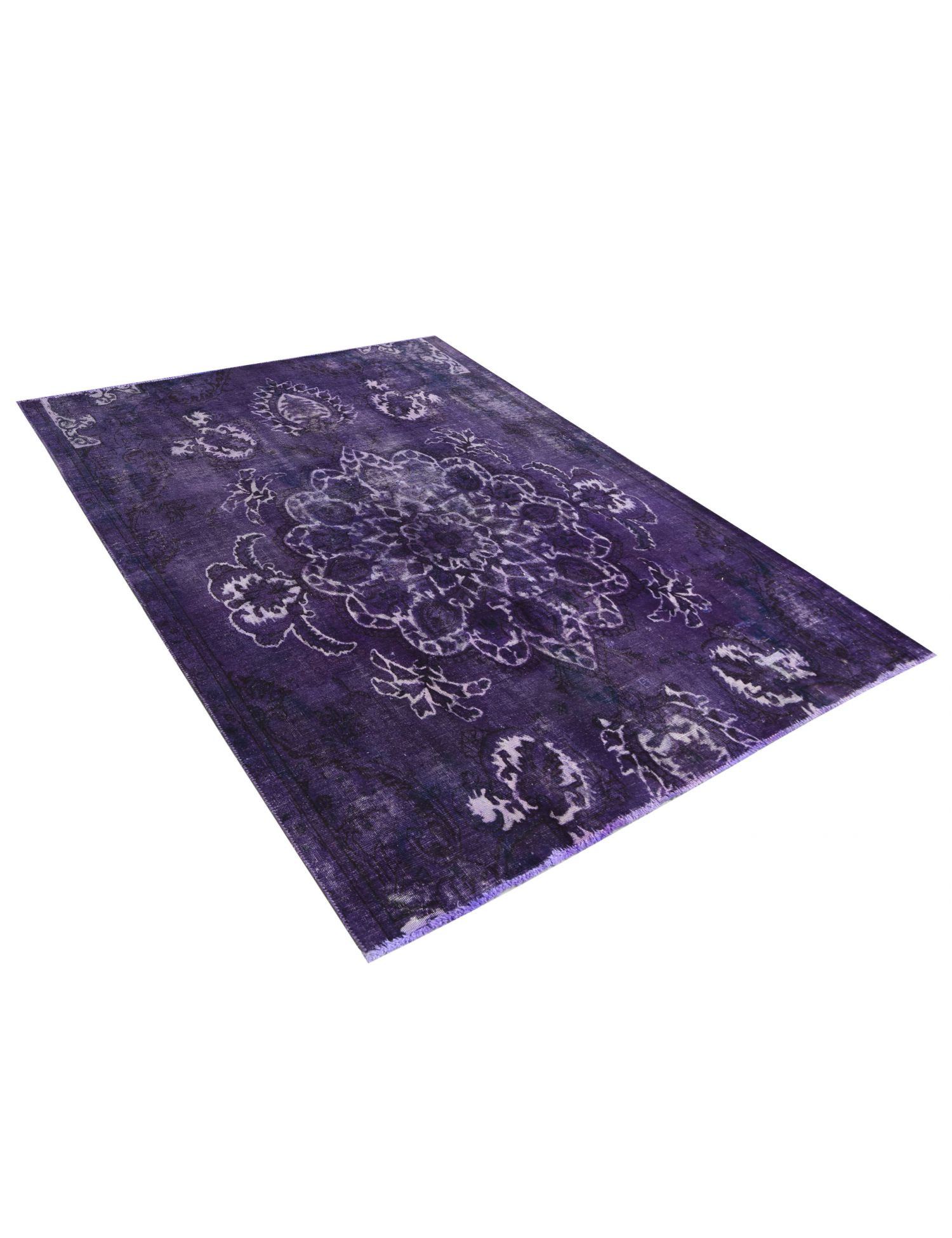 Square Vintage Carpet  purple  <br/>250 x 226 cm