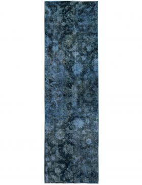 Overdyed Carpet  blue <br/>318 x 92 cm