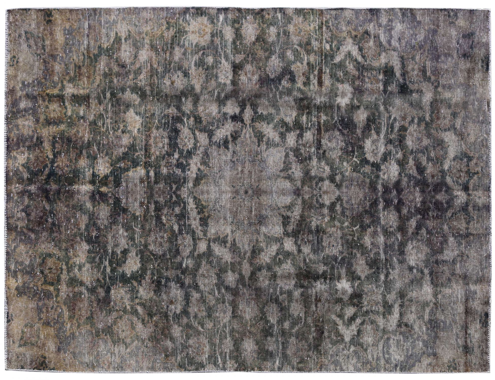 Vintage Tapijt  zwarte  <br/>280 x 190 cm