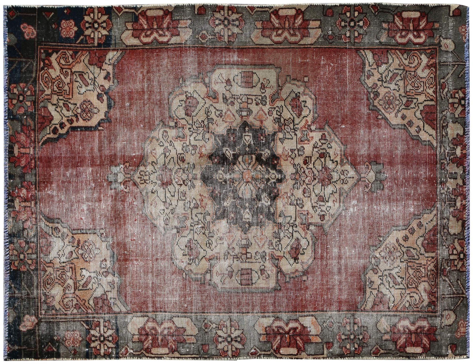 Stonewash  marrone <br/>192 x 129 cm