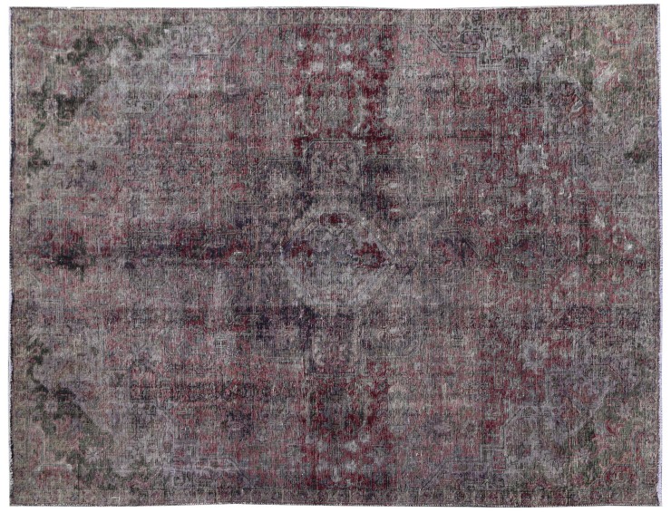 Lila Persien Vintage Teppich  341 x 238 cm