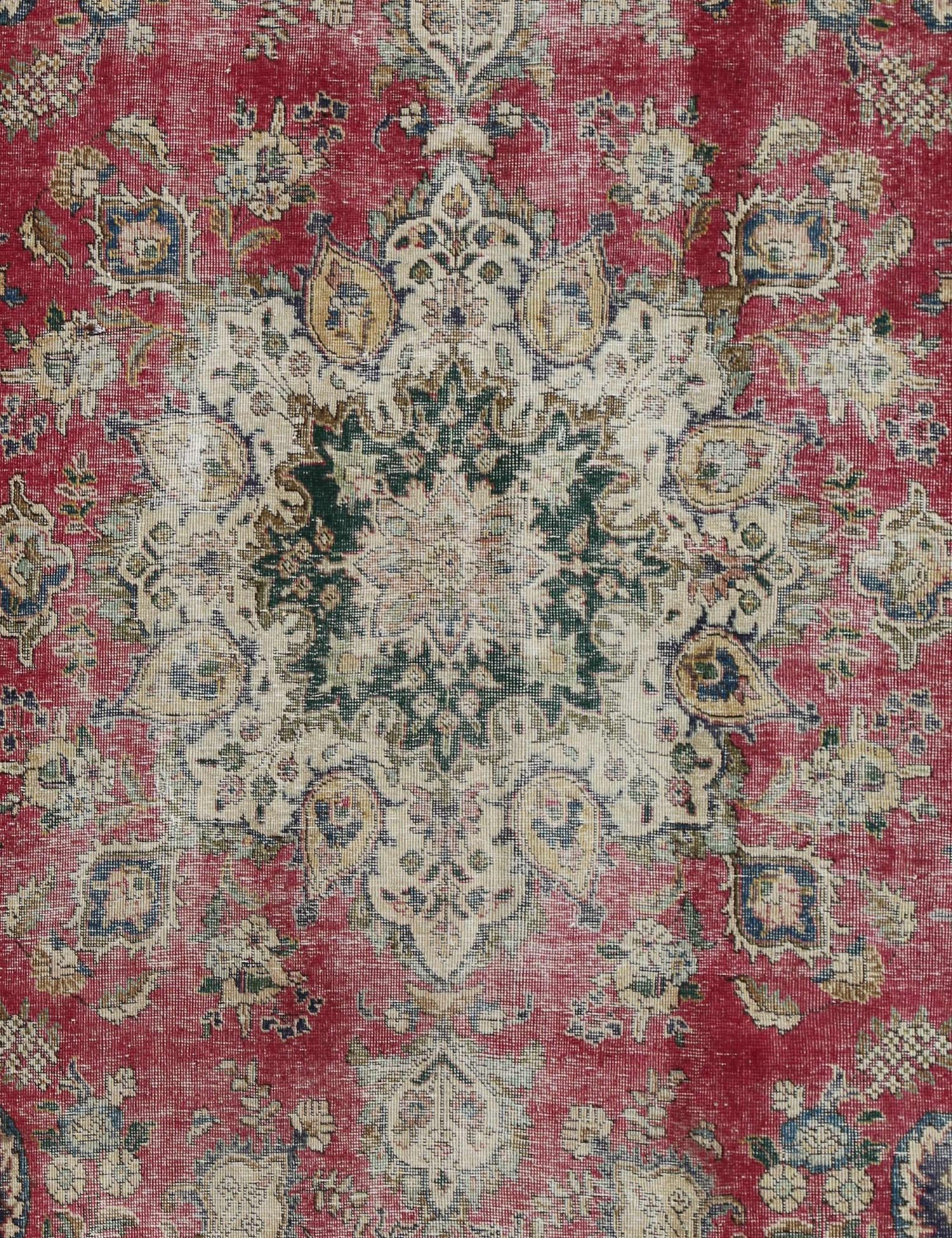 Retro  rød <br/>304 x 219 cm