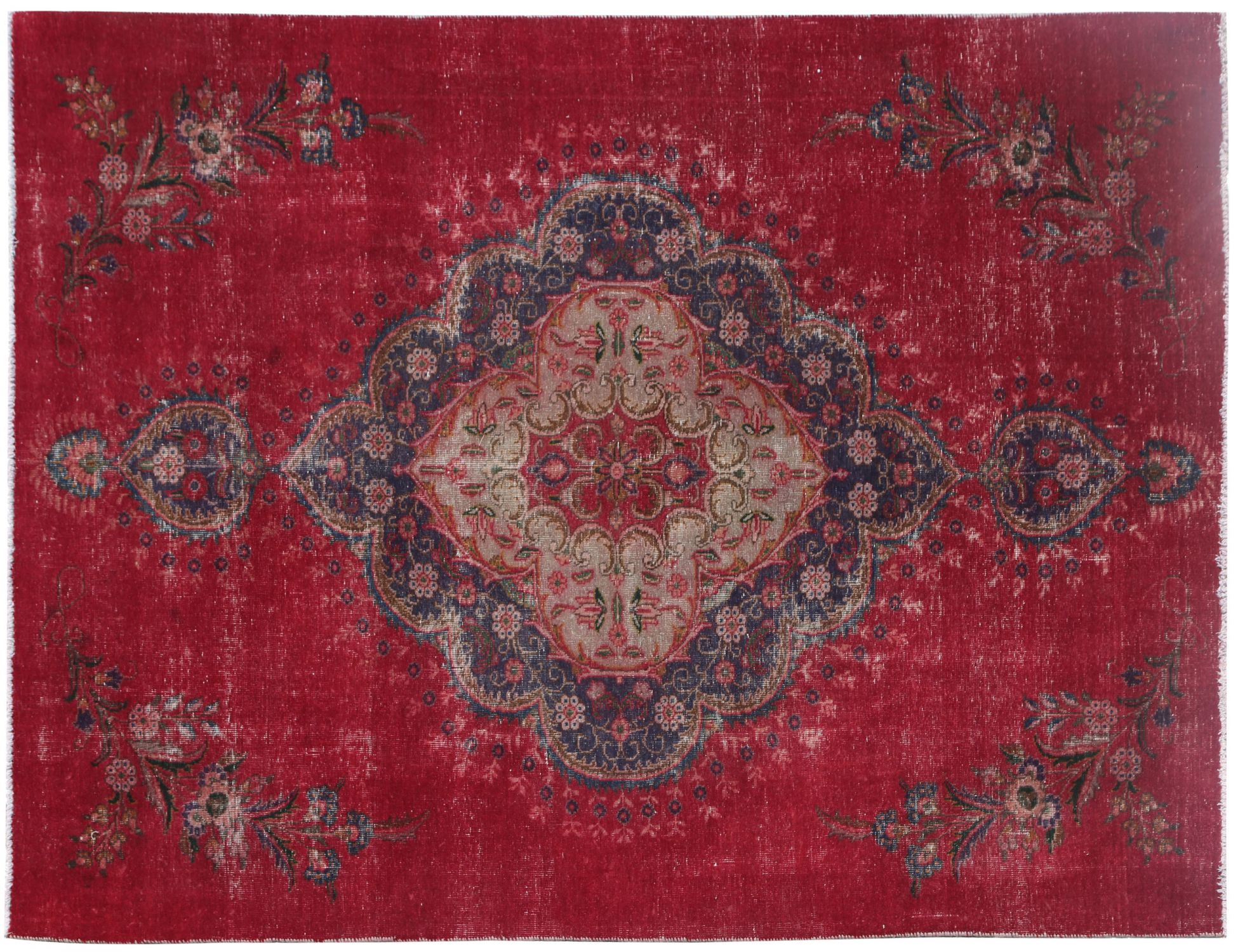 Stonewash  rosso <br/>297 x 200 cm