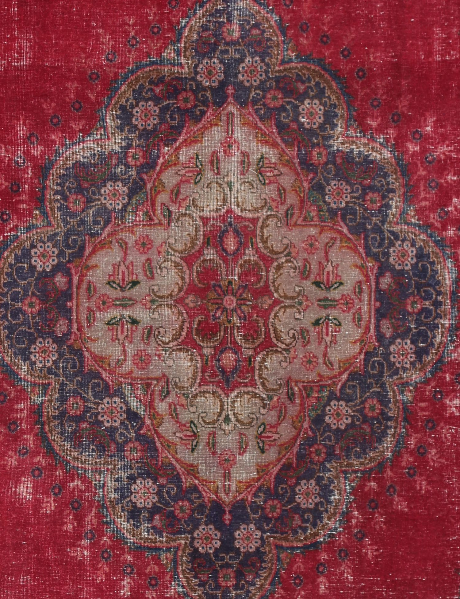Stonewash  rosso <br/>297 x 200 cm