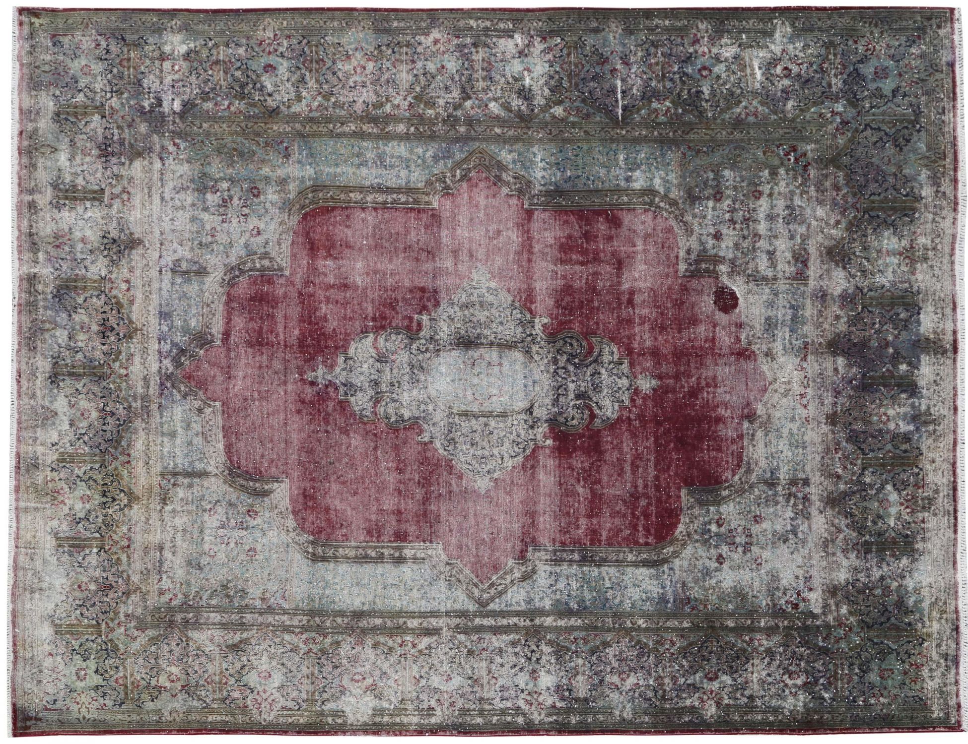 Tapis Retro  rouge <br/>343 x 269 cm