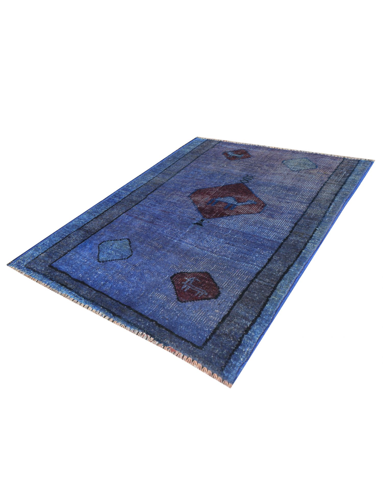 Tappeto Vintage  blu <br/>100 x 66 cm