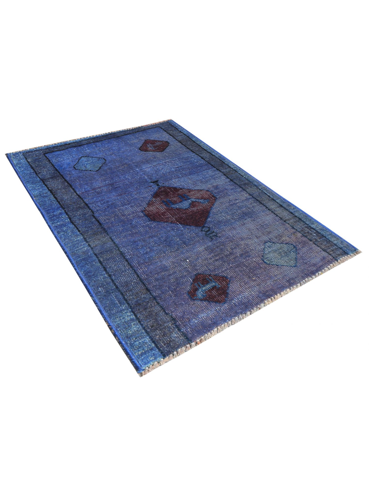 Tappeto Vintage  blu <br/>100 x 66 cm